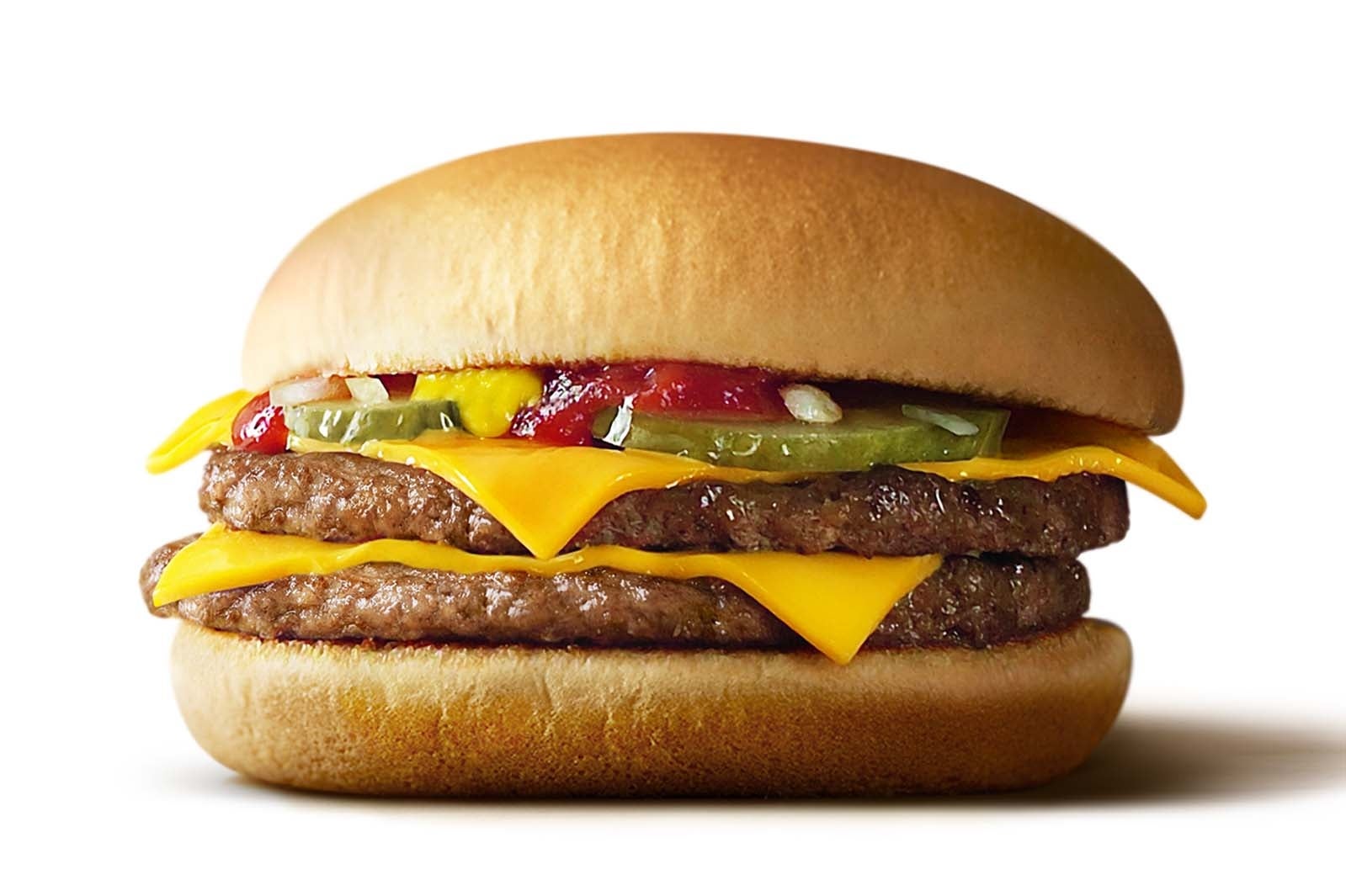 「ダブルチーズバーガー」