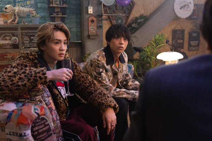 吉野北人、水沢林太郎「スタンドUPスタート」第3話より(C)フジテレビ