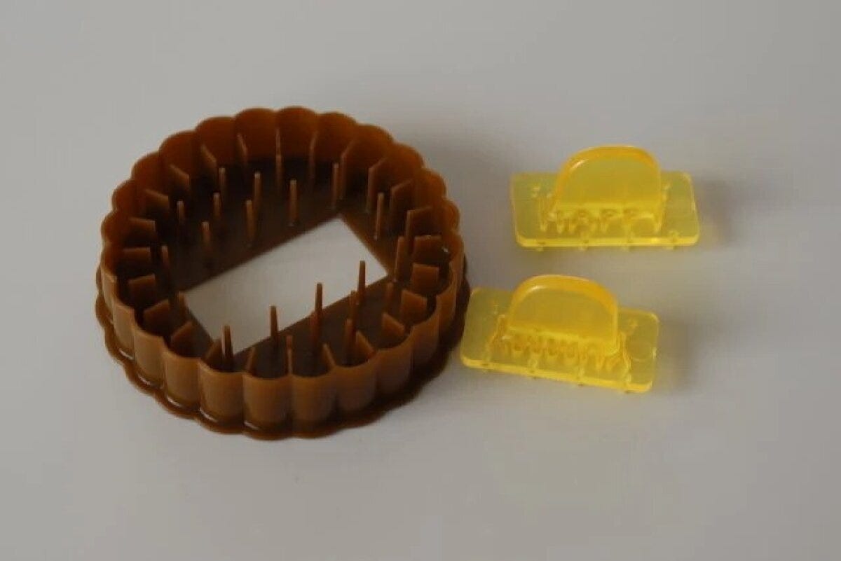 ダイソー　ビスケット型スタンプセット