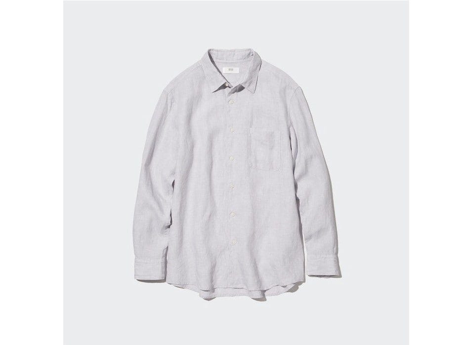 ユニクロ プレミアムリネンシャツ 3990円(税込)