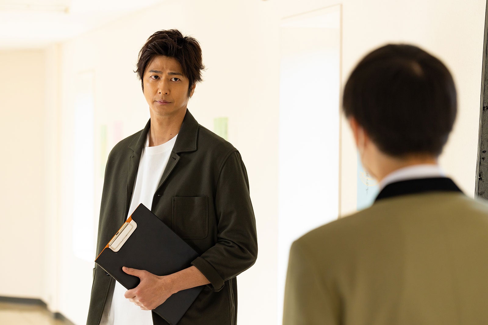 速水もこみち／「もしも、イケメンだけの高校があったら」第2話より（C）テレビ朝日