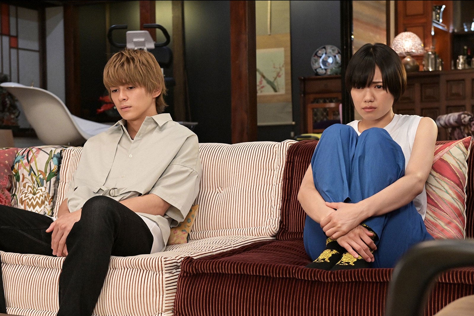 眞栄田郷敦、二階堂ふみ「プロミス・シンデレラ」第9話より（C）TBS