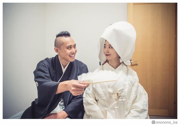 おのののか、塩浦慎理選手との結婚2周年報告 和装の見つめ合いショットに「素敵」「微笑ましい」