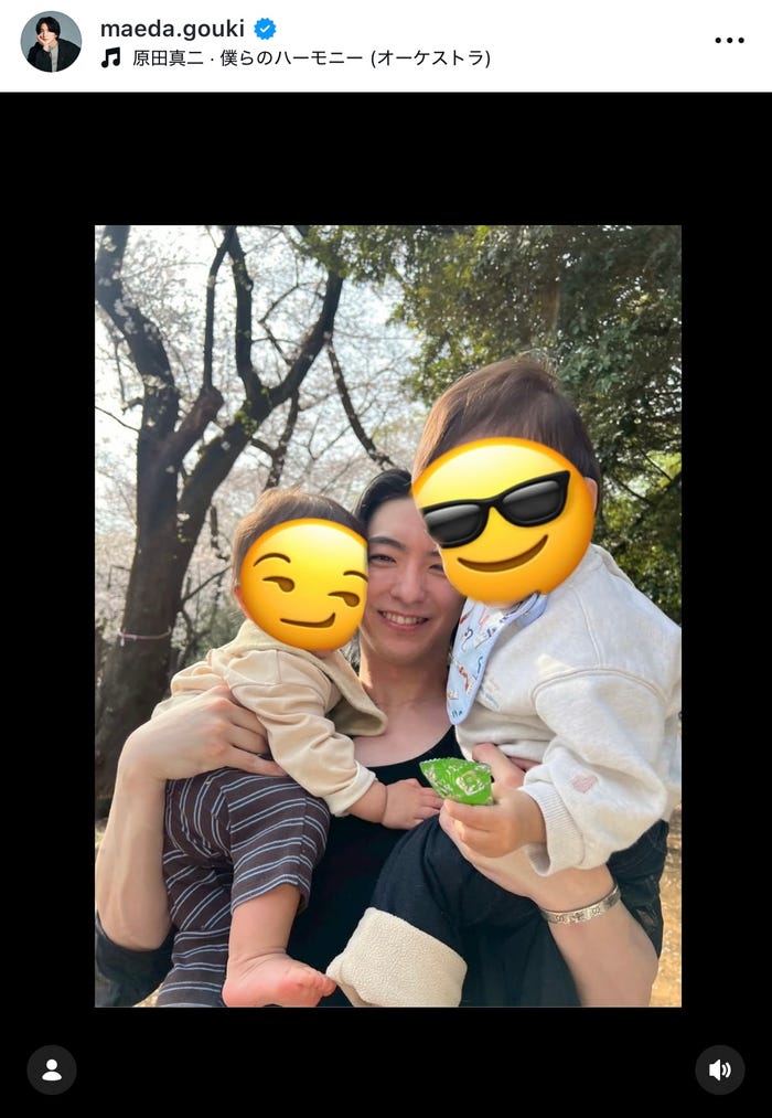 前田公輝Instagramより