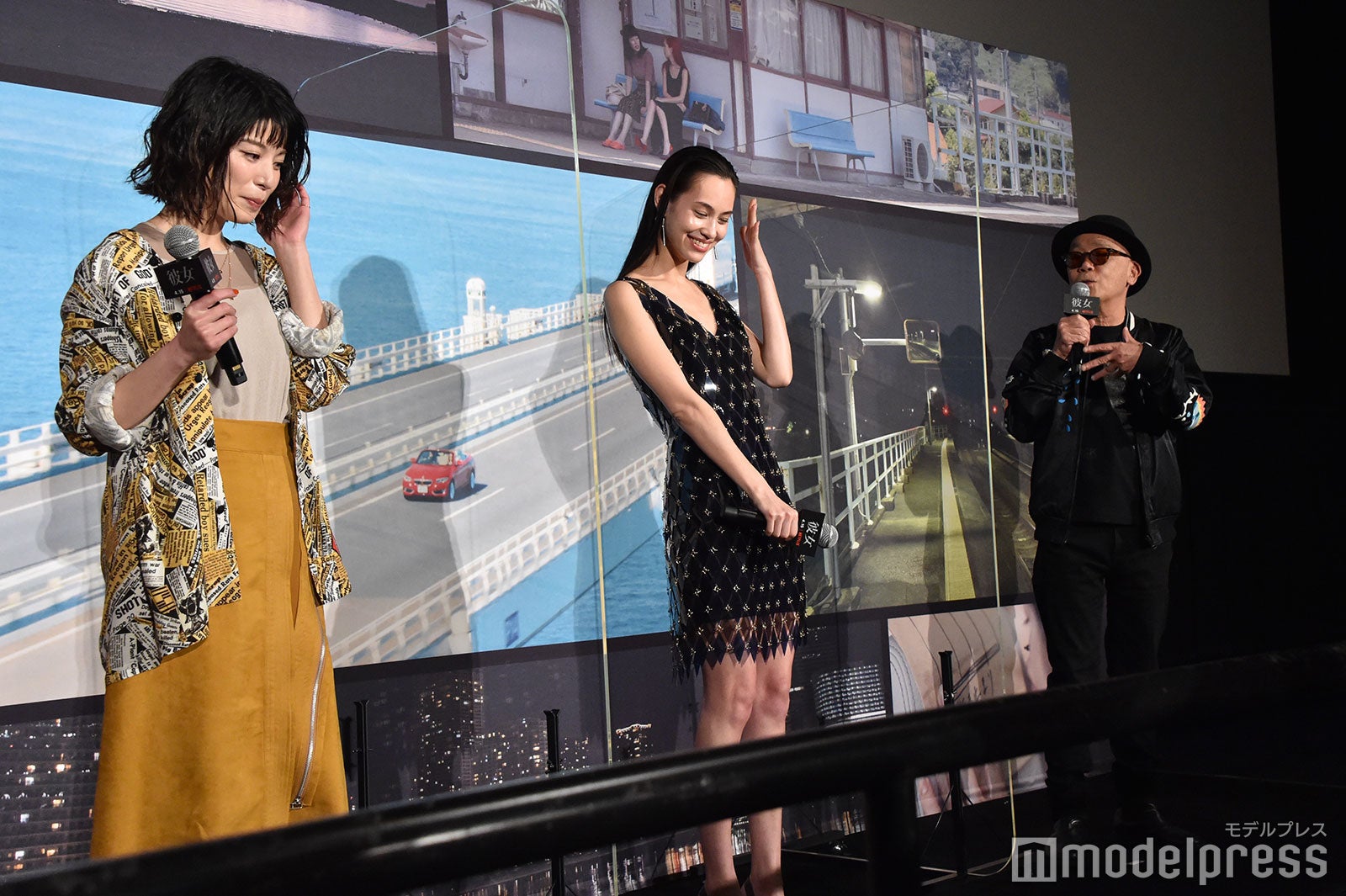 さとうほなみ、水原希子、廣木隆一監督（C）モデルプレス