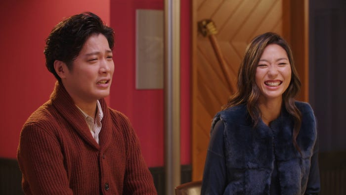 杉田陽平、福田萌子『バチェロレッテ・ジャパン』シーズン1エピソード9(本編最終話)(C)2020 Warner Bros. International Television Production LimitedProduction Limited