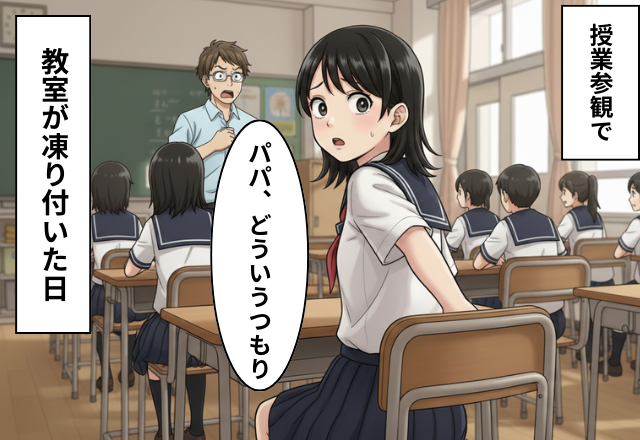 授業参観で…「パパ、どういうつもり…」父が入った瞬間に教室が凍り付いたワケ