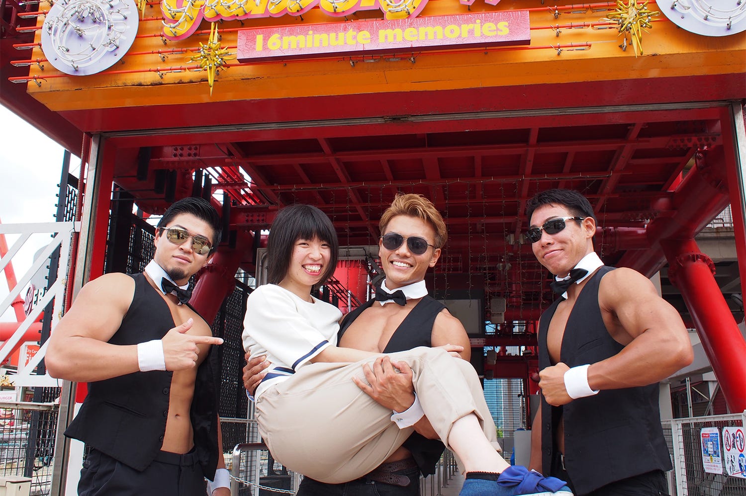 マッチョが観覧車でお姫様抱っこ&エスコート!異色の“お台場マッスル観覧車”が運転決定