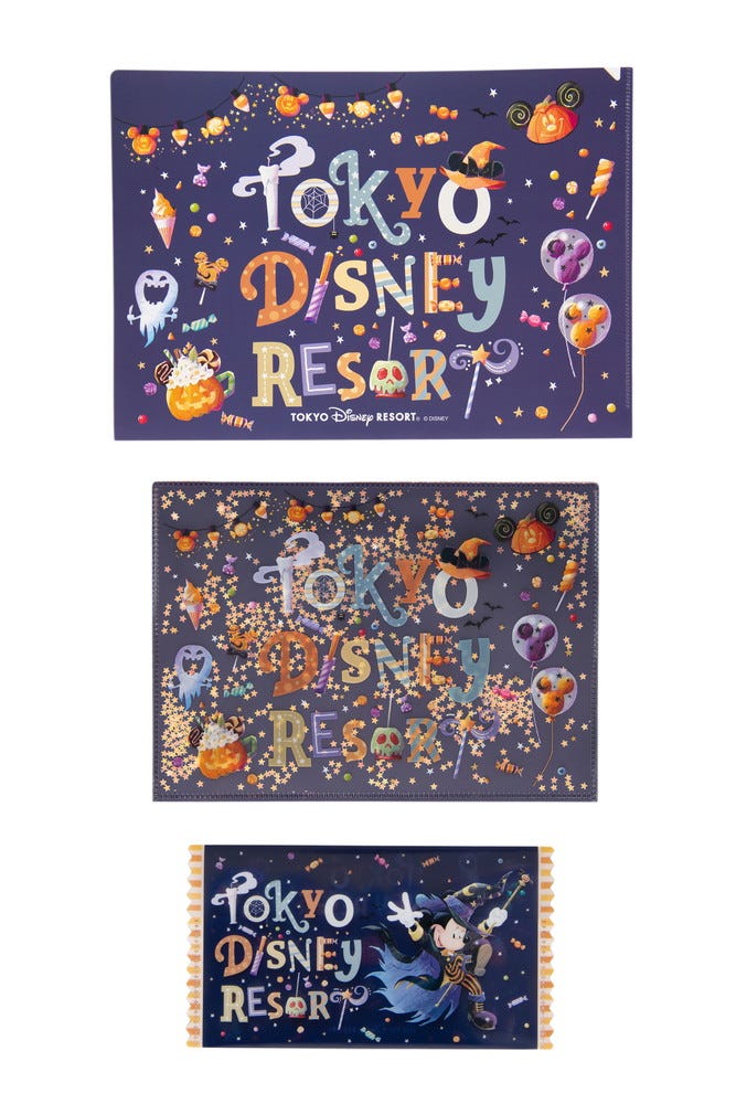クリアホルダーセット1,200円(C)Disney
