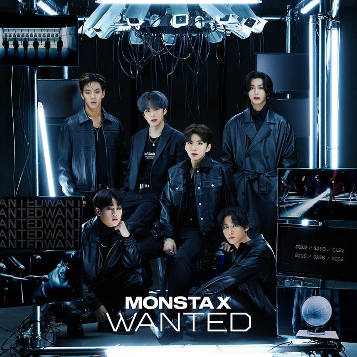 MONSTA X「WANTED」(3月10日リリース)通常盤ジャケット(提供写真)
