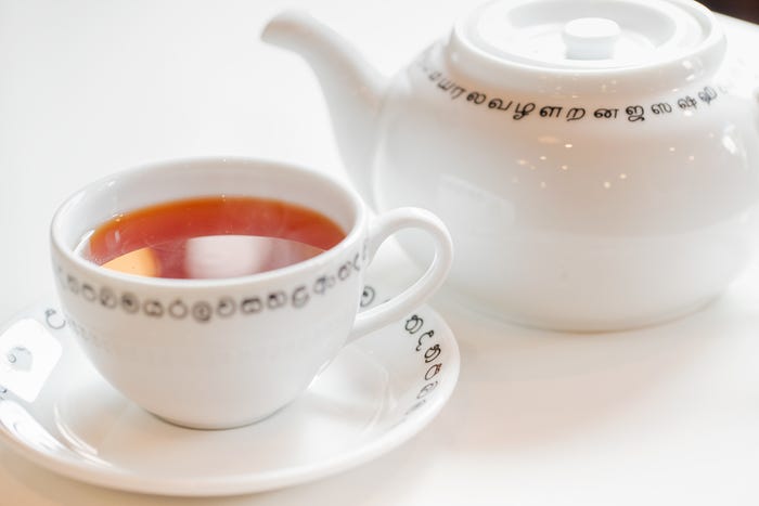 紅茶専門店でカレー? (写真提供:MBS)