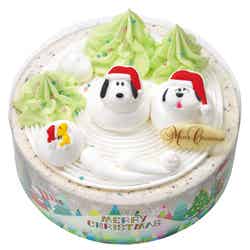 スヌーピーとオラフのクリスマス スノーマン　3,500円／画像提供：B-R サーティワン アイスクリーム