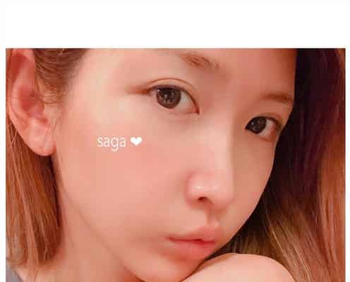 紗栄子、湯上がりすっぴんが美しい「赤ちゃんの肌みたい」