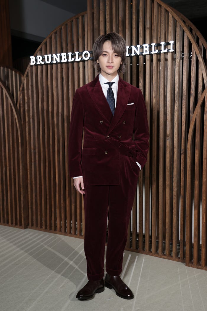 ⽟森裕太(C)Brunello Cucinelli