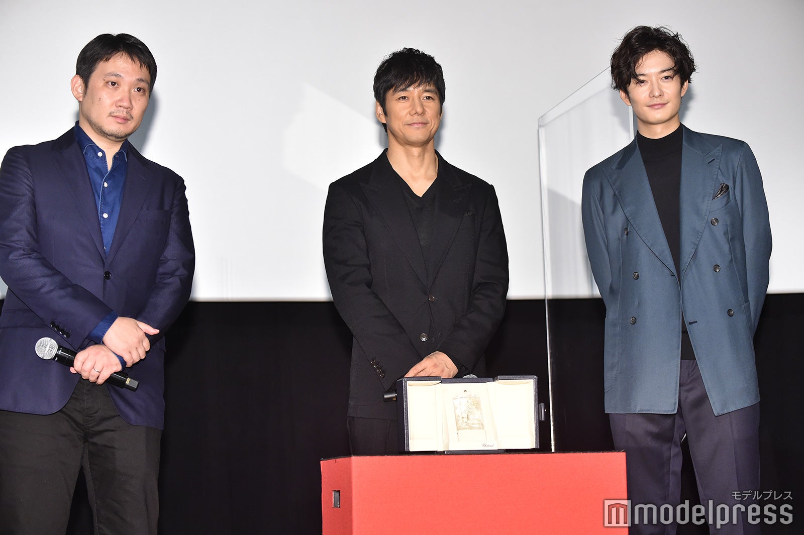 濱口竜介監督、西島秀俊、岡田将生（C）モデルプレス