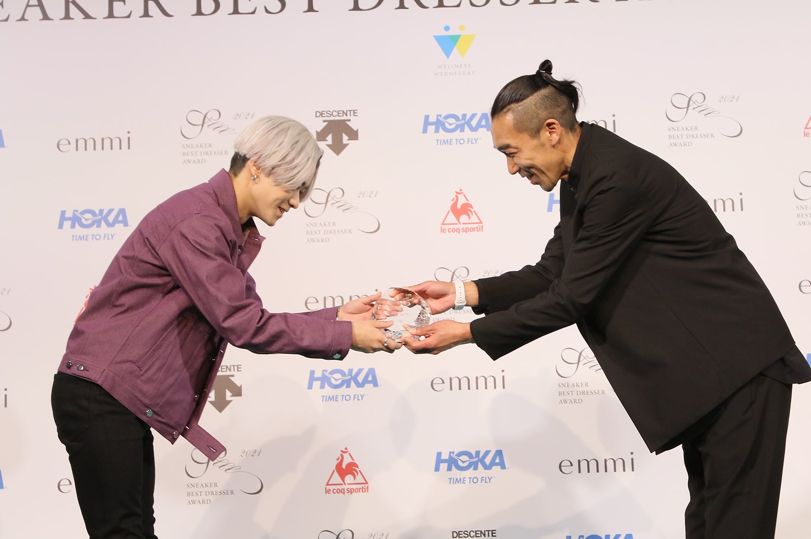 川村壱馬／「スニーカーベストドレッサー賞 2021」より