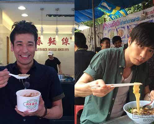 佐藤隆太&田中圭、アジア麺料理を食べまくるグルメ旅へ