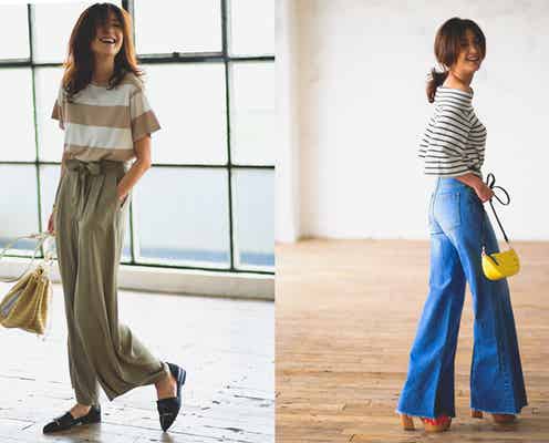 メンズライクな“ワイドパンツ”コーデが可愛い!