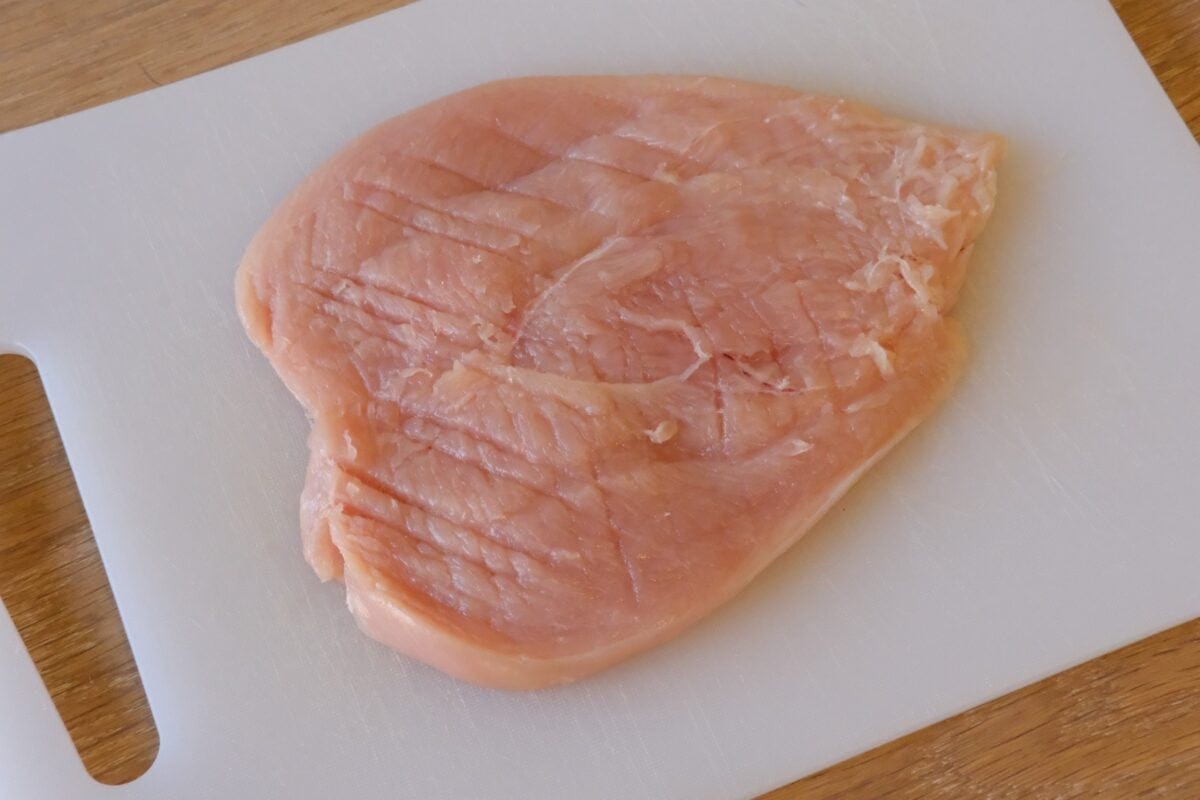 北斗晶「鶏むね肉のわらじカツ」