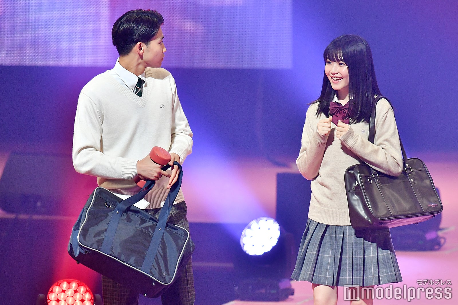 中田圭祐＆久間田琳加（C）モデルプレス