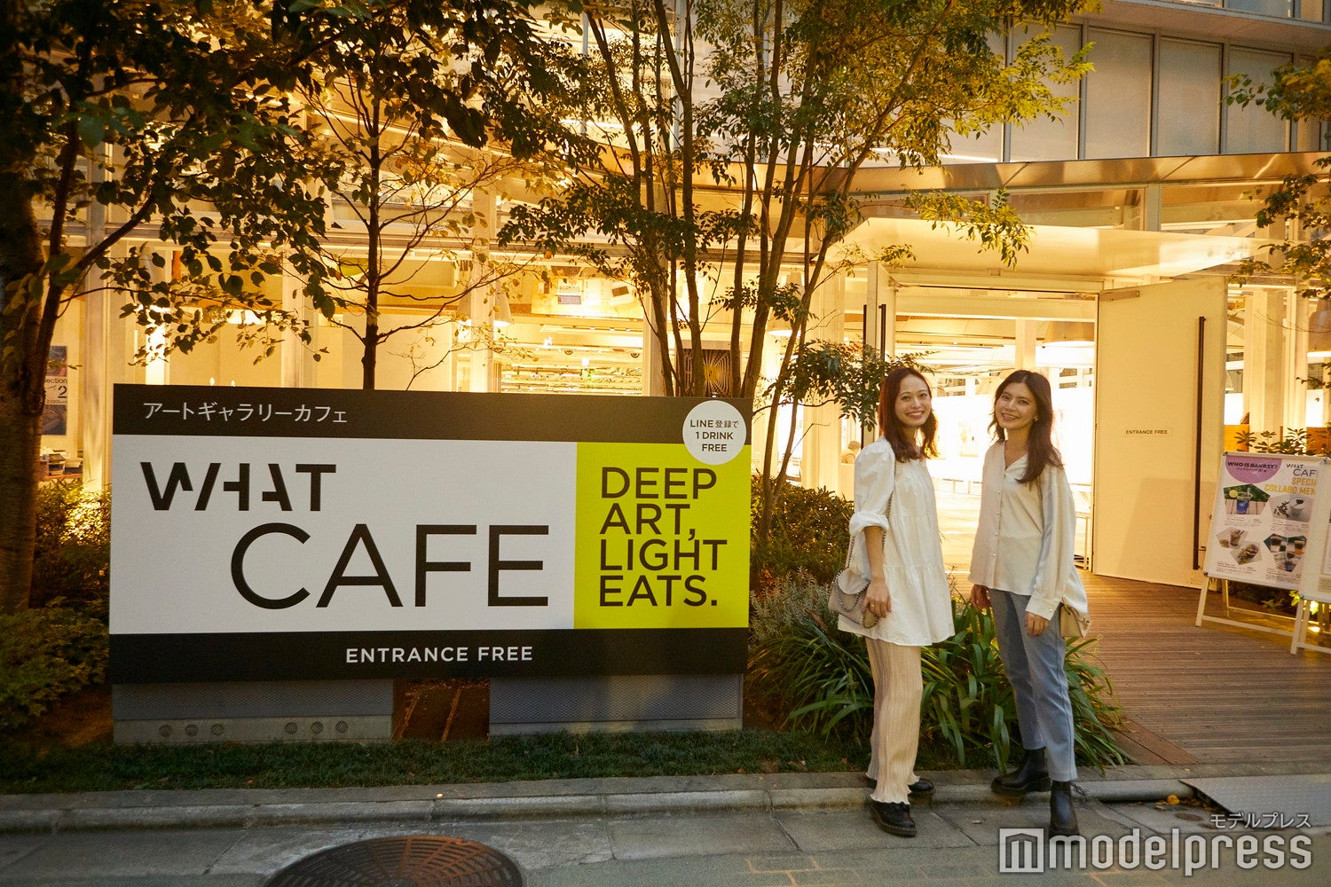 WHAT CAFE（C）モデルプレス