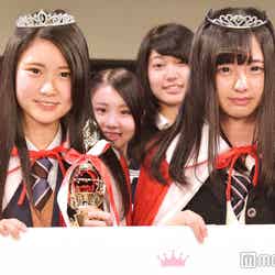 日本一のかわいい女子高生を決めるミスコン＜中国四国地方／グランプリ：はづぷんさん（左）＆準グランプリ：あいなさん（右）＞（C）モデルプレス