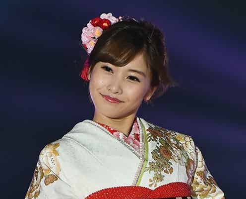 佐野ひなこの上品な着物姿に会場うっとり 初出演で華やかオーラ放つ<GirlsAward 2015 A/W>