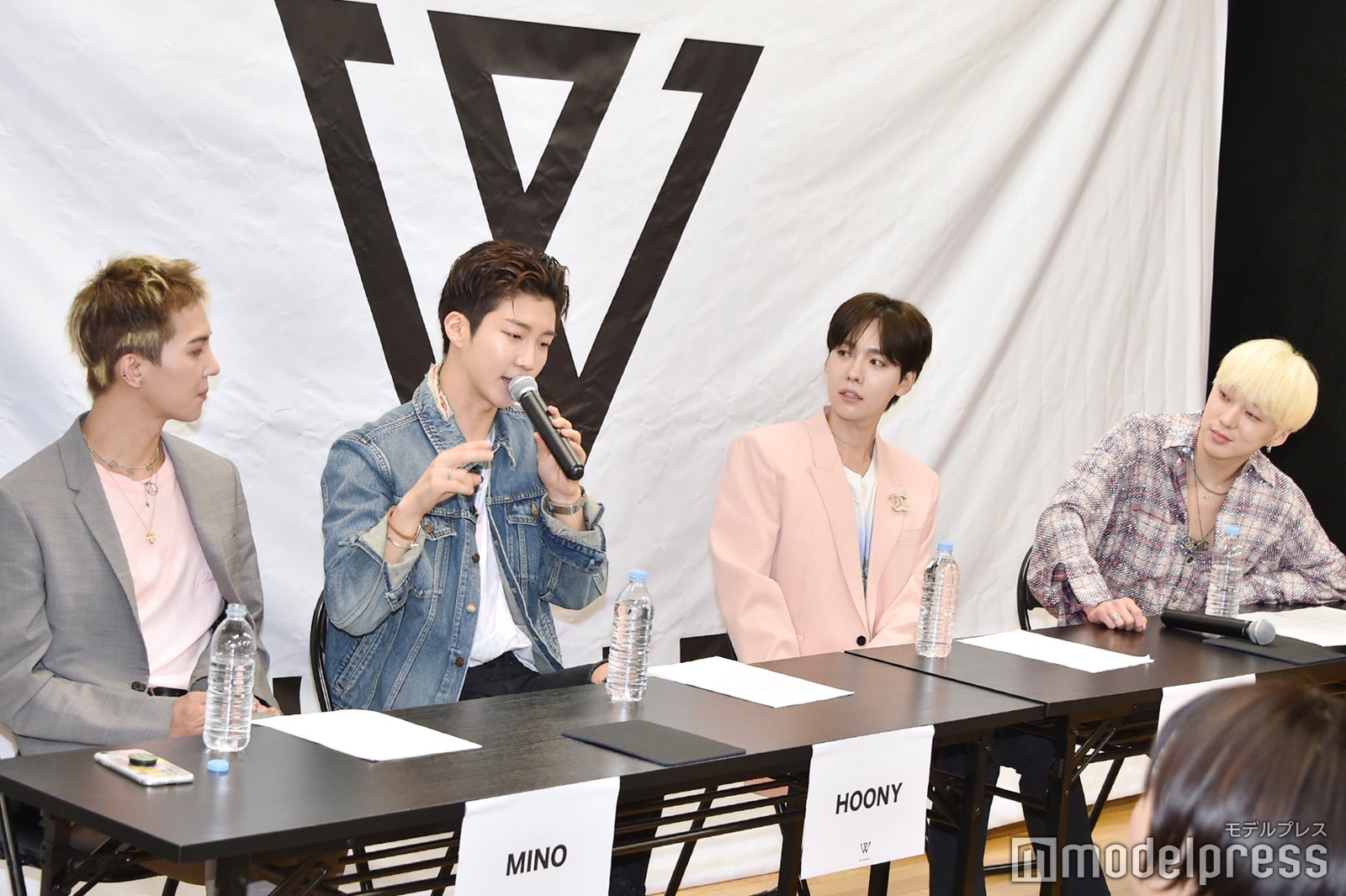 MINO、HOONY、JINU、YOON （C）モデルプレス