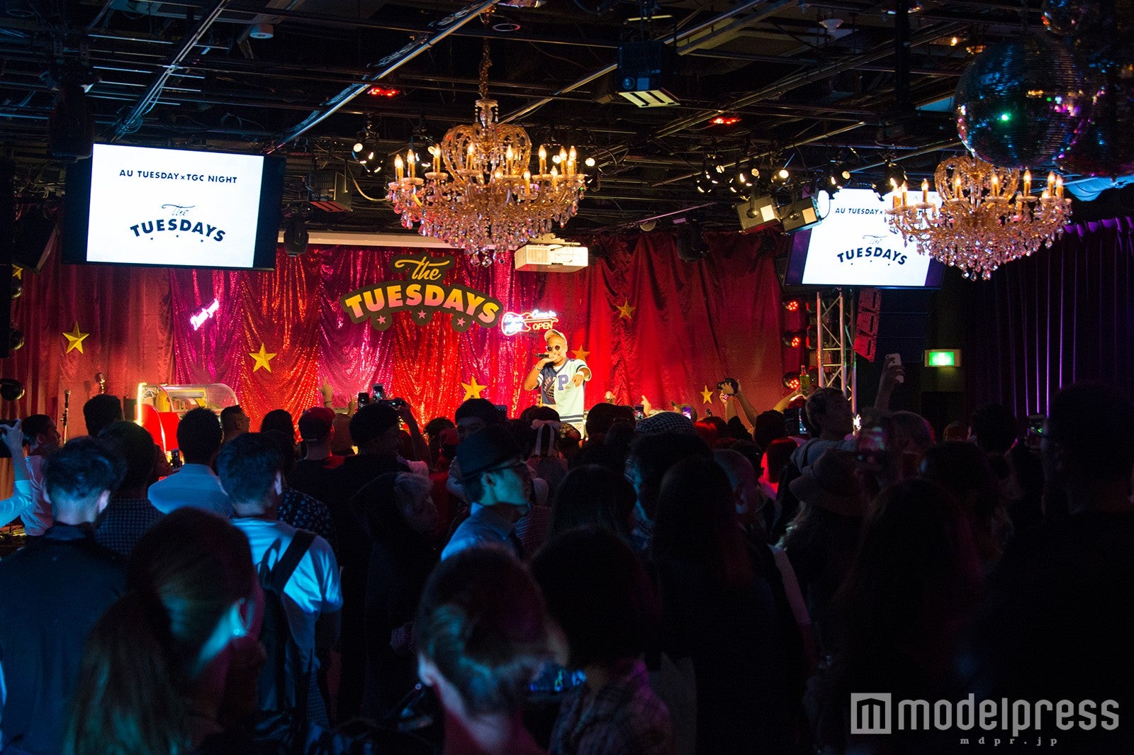 au TUESDAY×TGC NIGHT（C）モデルプレス
