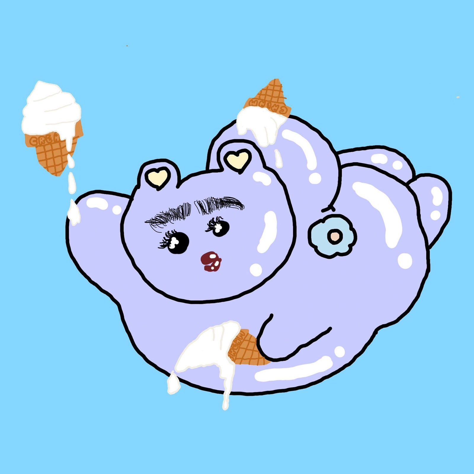 YURIYAN RETRIEVER 1st　Digital Single「YURIYAN TIME」ジャケット写真（提供写真）