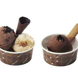 (左)クレーム グラッセ ショコラ アップルパイ×ビター681円(右)クレーム グラッセ ショコラ461円 ※日替わり・数量限定/画像提供:三越伊勢丹ホールディングス