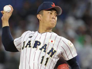 日本 先発の織田翔希は6回1失点、5K、最速155キロ 初回無安打で失点 直後に味方打線が逆転 U18アジア選手権