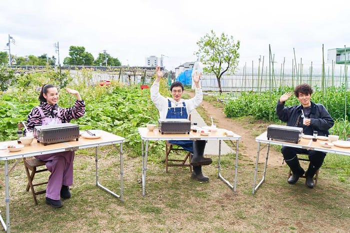 水原希子、草なぎ剛、ユースケ・サンタマリア (C)なぎスケ!製作委員会