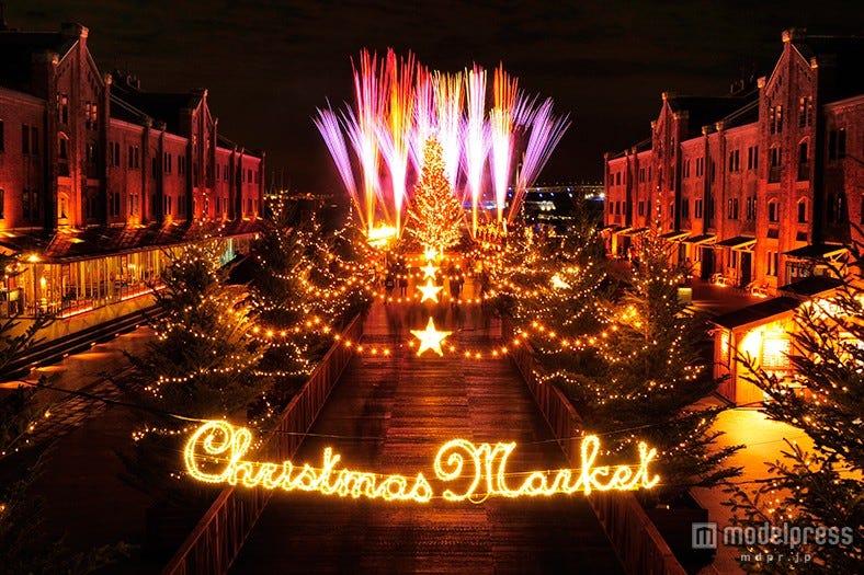 豪華花火&本場ドイツの味が盛り上げる 横浜「クリスマスマーケット」開催