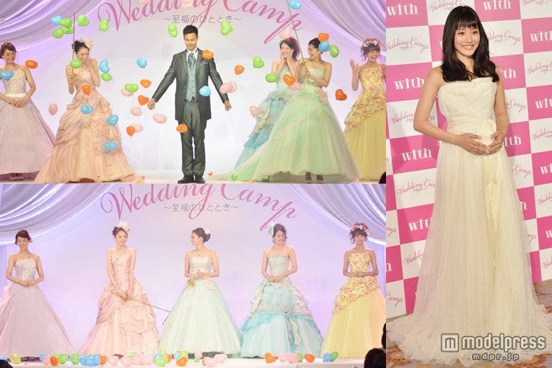 石原さとみ＆人気モデルの花嫁姿にうっとり 豪華絢爛ウエディングイベント開催＜写真特集＞