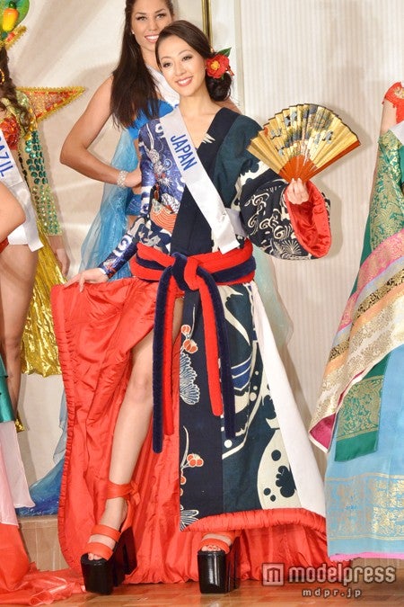 第53回2013ミス・インターナショナル日本代表の高橋有紀子さん