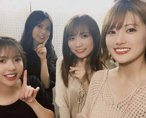 乃木坂46樋口日奈、“1期生4人”集合ショット&舞台裏映像公開に反響「尊い」「大好き」