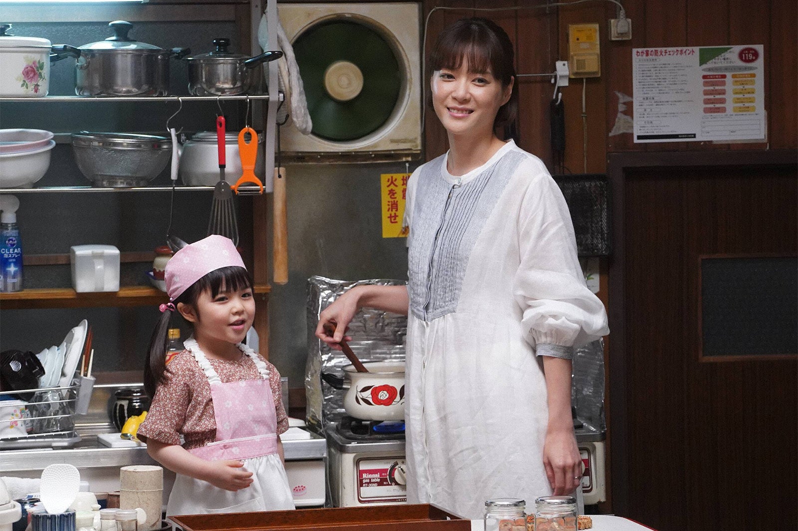 加藤柚凪、上野樹里「監察医 朝顔」第4話より（C）フジテレビ