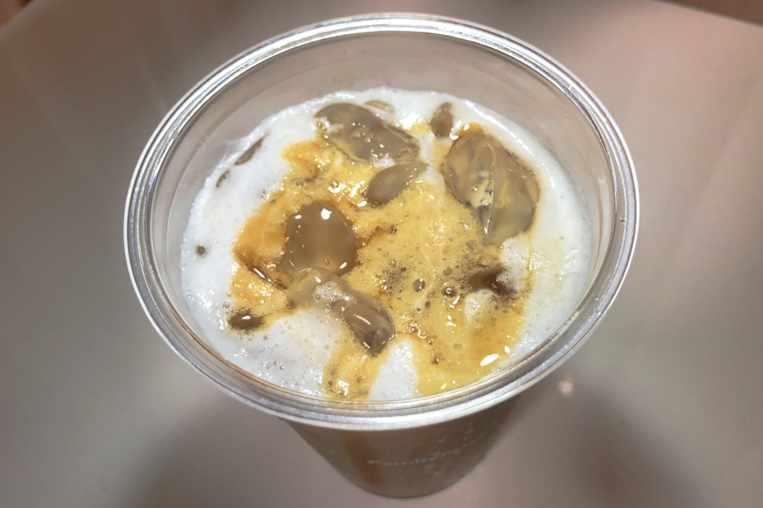 キャラメルラテ