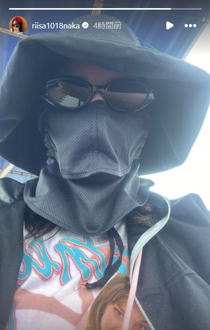 仲里依紗公式Instagramストーリーズより