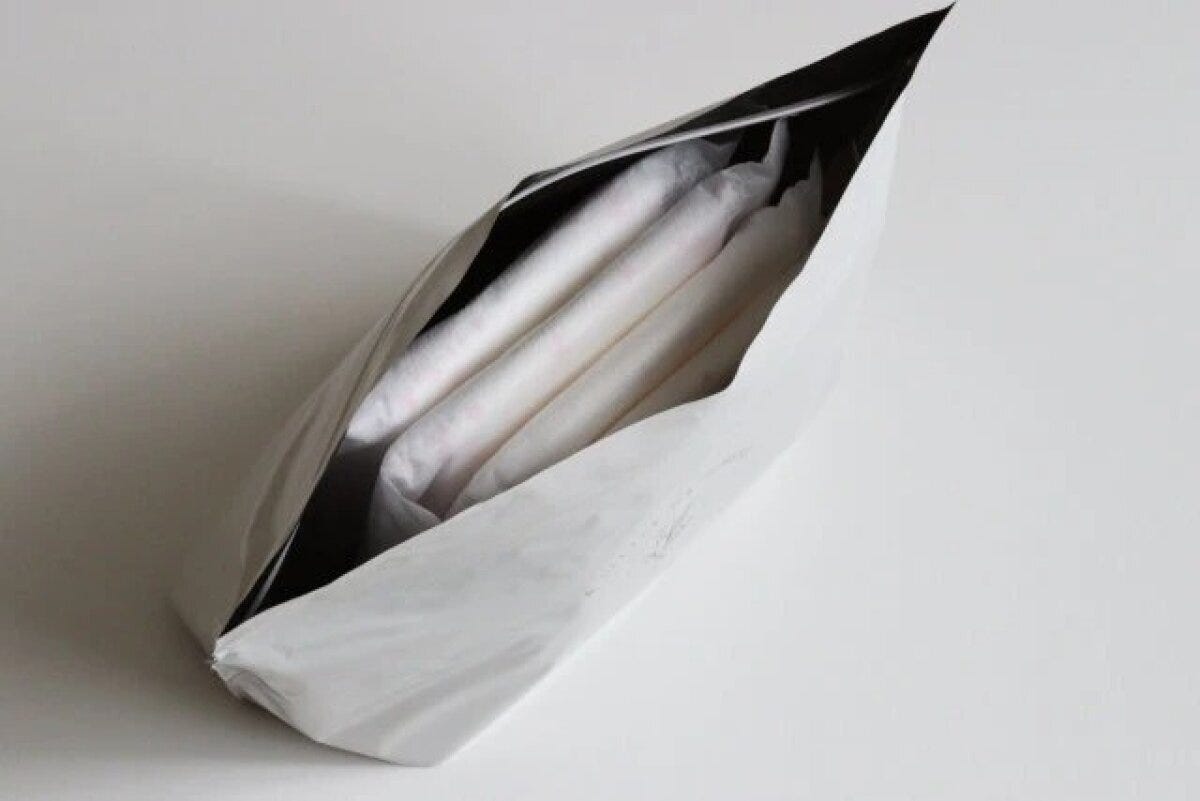 ダイソー　置き型サニタリーバッグ　7枚入