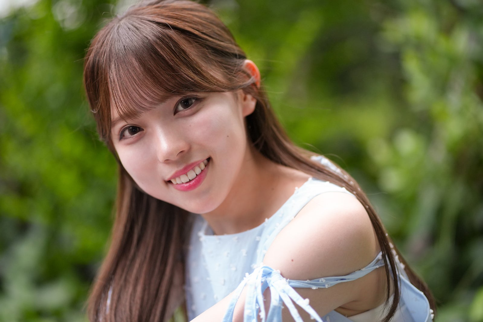 「TIF」舞台で輝いた美女・岩永莉子さん、憧れの与田祐希は「青春を捧げたアイドルの1人」青山コンテスト参加のきっかけは？【モデルプレスインタビュー】