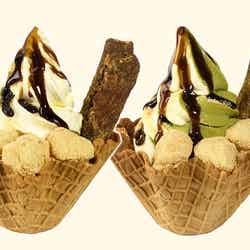 桔梗信玄ソフト+(570円 ※写真左)/桔梗屋/提供画像