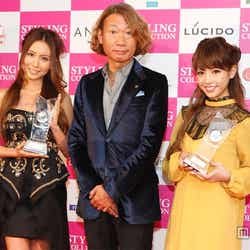 「BEST STYLING AWARD」を受賞したMay J.、舟山久美子