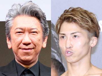 「お二人ともイカしてる」「チャンプの顔付きが戦闘モード」 世界的ギタリスト「ジムに表敬訪問」と2ショ投稿 SNS「仕上がってる」「腹筋綺麗だわ」