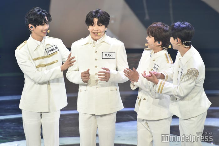 JUNWON、MAKI、MINHYUNG、YEJUN (C)モデルプレス