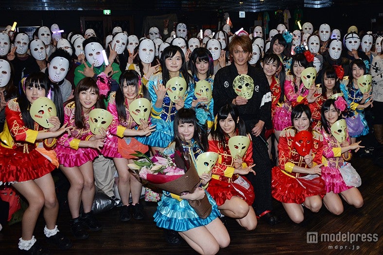 元光GENJI諸星和己、地下アイドル仮面女子イベントで大暴れ “心得”も伝授