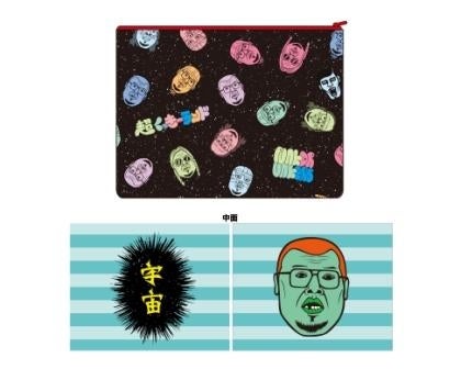 くっきー総柄ポーチ\3240／画像提供：よしもとクリエイティブ・エージェンシー