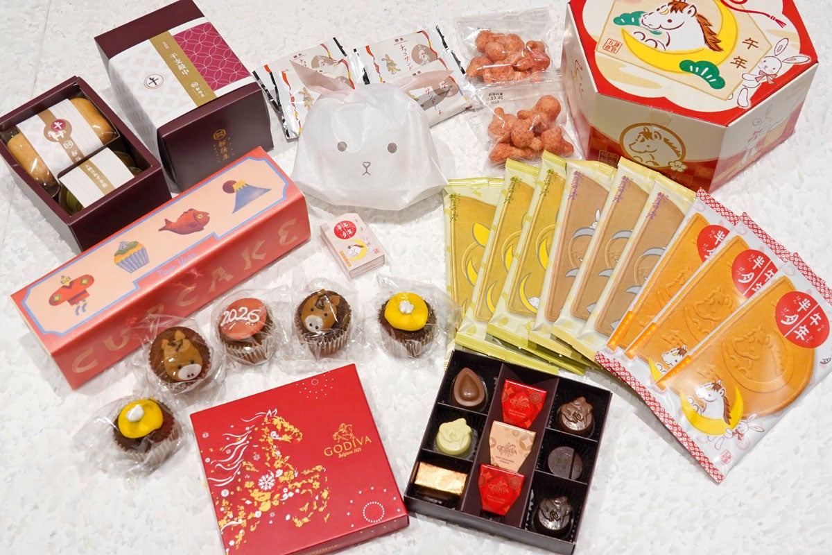 お正月の手土産におすすめ！ 2026年の干支「午」モチーフのかわいい限定スイーツ4選