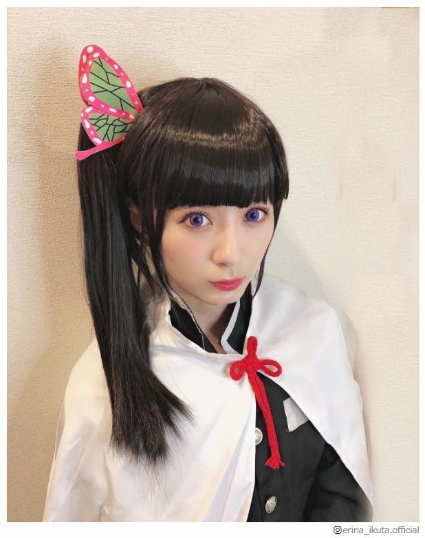 モー娘。生田衣梨奈「鬼滅の刃」“カナヲ”初コスプレに「可愛すぎる」と絶賛の声